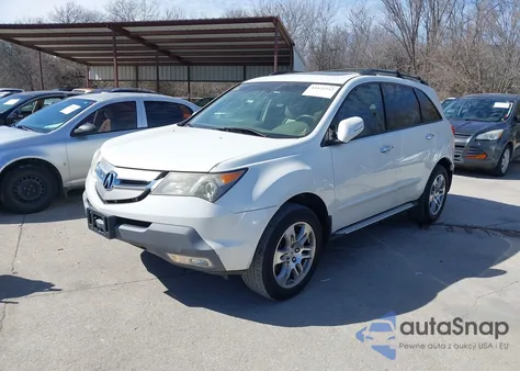 2009 Acura Mdx Technology Package z USA, uszkodzony, nr VIN 2HNYD28649H524105